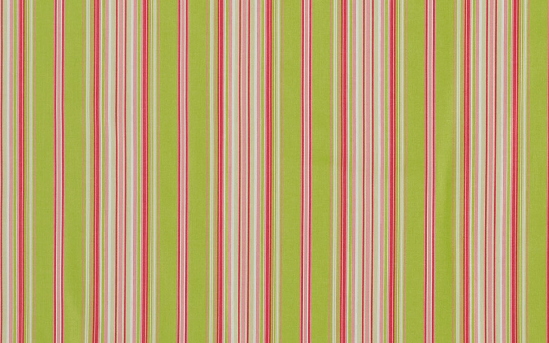 Garden StripeColourRoseCode1008-1Width142cmUsable137.2cmVertical Repeat64.0cmHorizontal Repeat17.5cmDropStraightComposition100% Cotton SatinCare InstructionsDry Clean OnlyUsageDrapes / Light General DomesticMartindale20,000