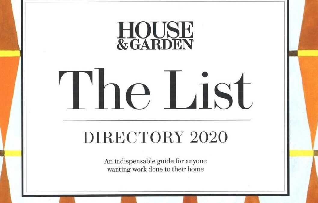 House & Garden The List 2020