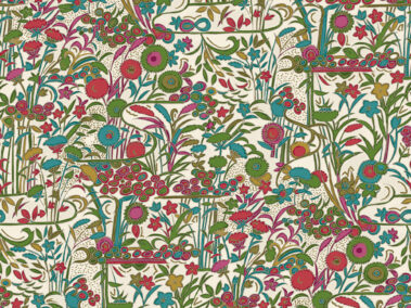Tiffany wallpaper in Opal. From the Birchgrove Collection by the Design Archives.
