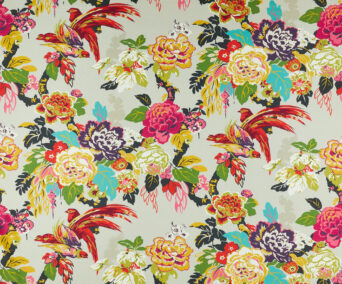 The Design Archives, the Birchwood Collection, Grand Floral in Calypso.