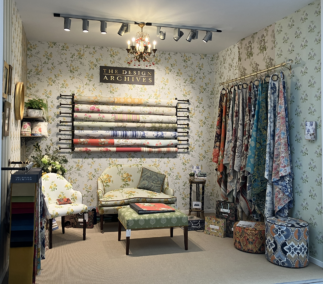 The Design Archives stand at London Design Week 2025, Design Centre Chelsea Harbour