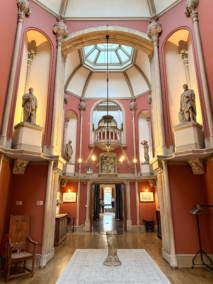The hallway in Grittleton House, Wiltshire